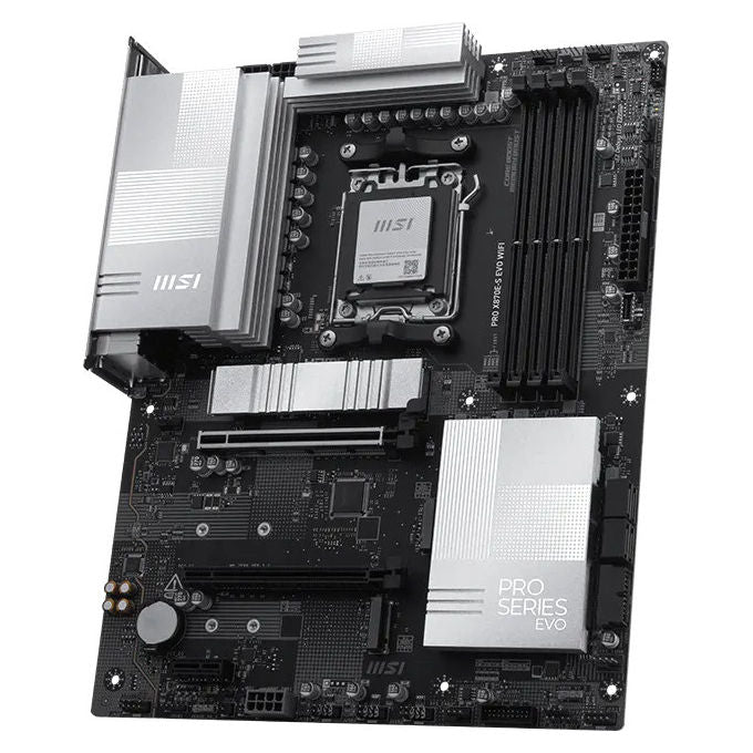 MSI PRO X870E-S EVO WIFI Scheda madre AMD X870E Socket AM5 ATX DDR5 WiFi 7 colore Nero