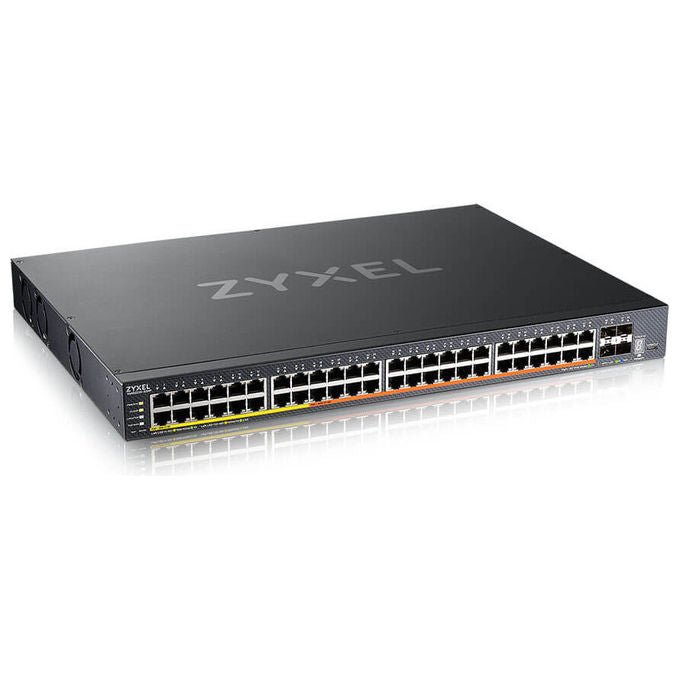 Zyxel XMG2230-52HP Switch Gestito L2-L3 48 porte 2.5G PoE++ 4 SFP+ 10G 2400W colore Nero