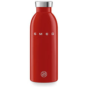 Smeg WBF01RD Borraccia Termica 500 ml Doppia Parete Acciaio Inox 18-8 Isolamento 24h freddo 12h caldo colore Rosso