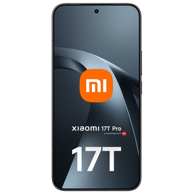 Xiaomi 17T PRO Smartphone 5G 6.83'' AMOLED 144Hz MediaTek Dimensity 9500 12 GB 512 GB Leica Triple Camera 7000 mAh colore Nero