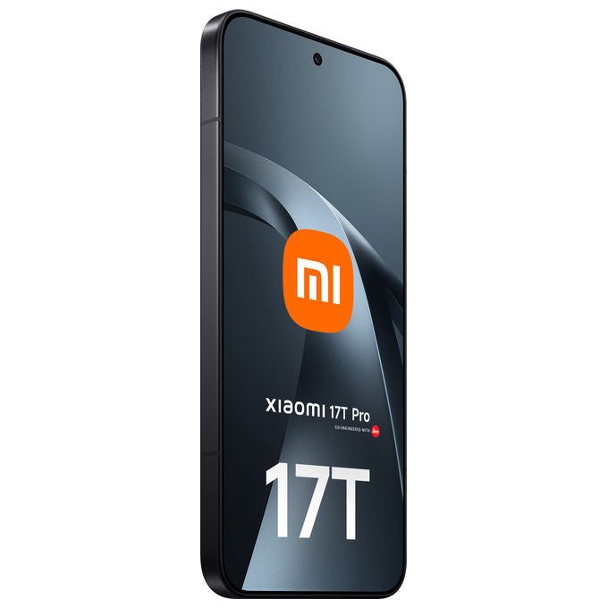 Xiaomi 17T PRO Smartphone 5G 6.83'' AMOLED 144Hz MediaTek Dimensity 9500 12 GB 512 GB Leica Triple Camera 7000 mAh colore Nero