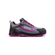 Sparco 07539 Indy Danica Scarpe Antinfortunistiche S3 ESD Metal Free Suola FlexGrip+ taglia 39 colore Grigio Fucsia