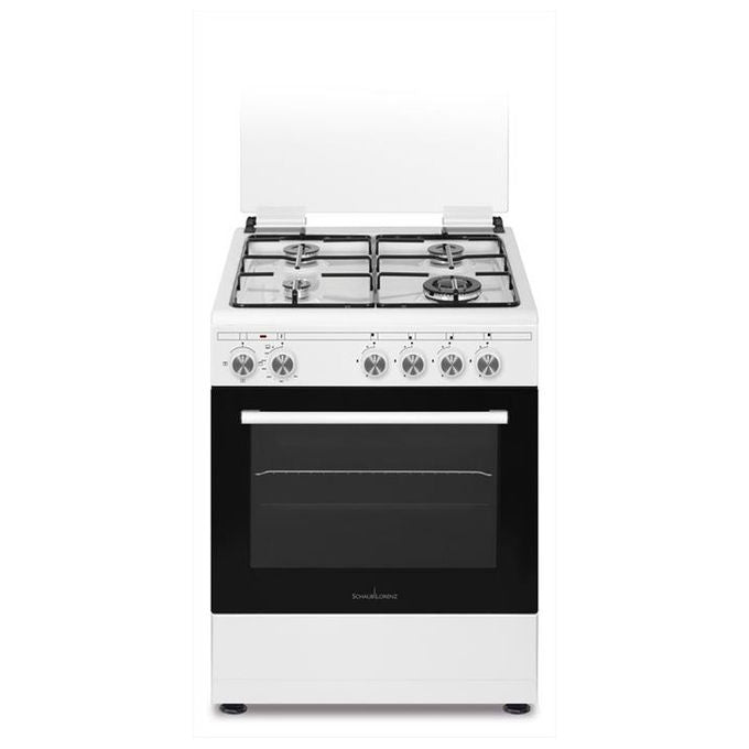 Schaub Lorenz SS631GEW Cucina a Gas 4 Fuochi Forno a Gas 59 L Classe A (86x60x60 cm) colore Bianco