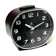 Lowell JA-7119N Sveglia Analogica da Tavolo Snooze Luce colore Nero