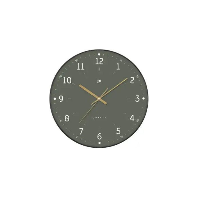 Lowell 15002 DOG Orologio da Parete in Vetro con Golden Retriever 33,5 cm