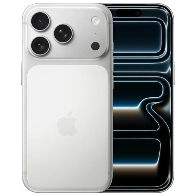 Apple iPhone 17 Pro 512GB Smartphone OLED 6.3'' 5G Wi-Fi 7 Dual SIM iOS 26 Vodafone colore Argento