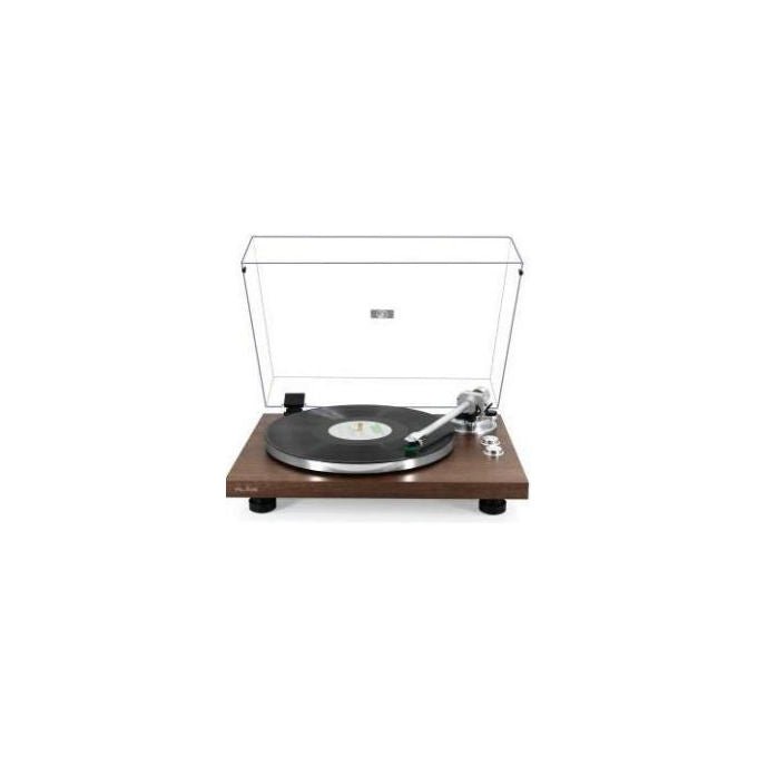 Rline RLTN22GWLN Giradischi Vinili Bluetooth Trazione a Cinghia 33 45 Giri Piatto 12'' Alluminio Cartuccia VM-95E Preamplificatore colore Noce Lucido