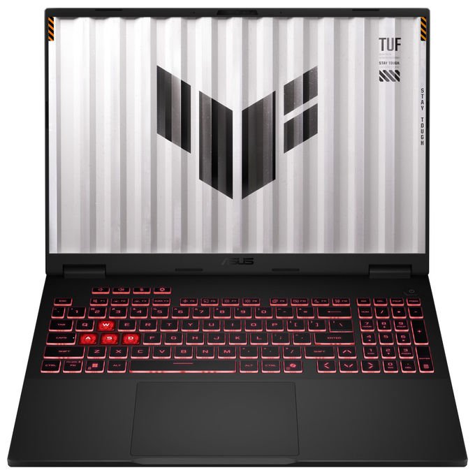 Asus FA608PP-RV011W TUF Gaming A16 Notebook 16'' WUXGA 165Hz Ryzen 9 8940HX 16 GB DDR5 1 TB SSD RTX 5070 Win 11 Home colore Grigio