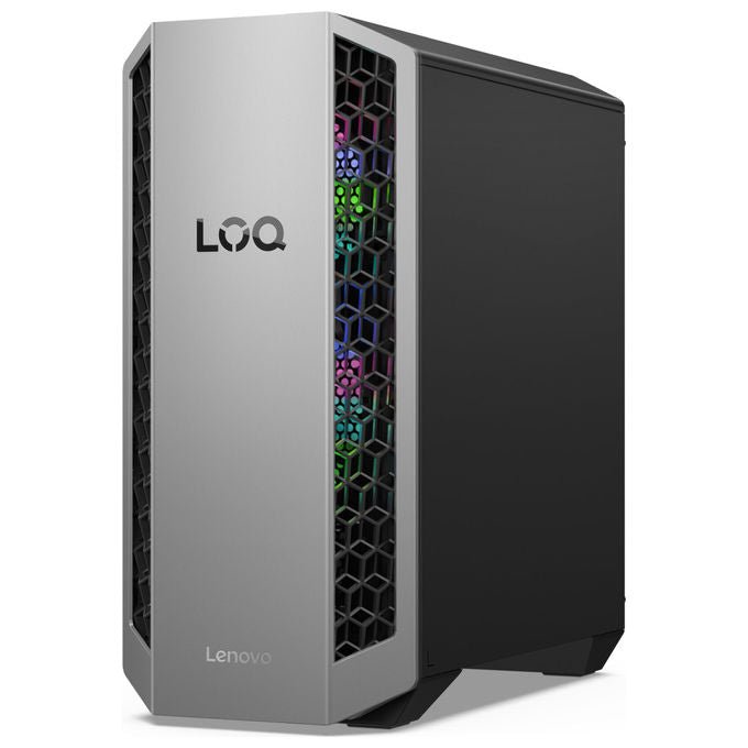 Lenovo 91DF009DYD LOQ Tower PC Gaming AMD Ryzen 7 8745HX 16 GB DDR5 512 GB SSD NVMe RTX 5050 8 GB Win 11 Home colore Nero