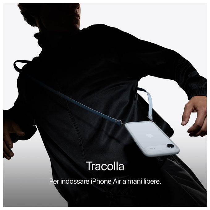 Apple MG2W4QL-A iPhone Air Smartphone 6.5'' OLED A19 Pro 1TB 5G Wi-Fi 7 IP68 colore Nero Siderale