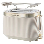 Russell Hobbs 26761-56 Bronte Tostapane 2 fette 980 W 6 livelli scongelamento riscaldamento Lift and Look colore Pietra