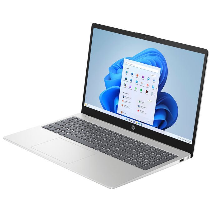 HP 15-FC0120NL Computer portatile 15.6'' Full HD AMD Athlon Silver 7120U 4 GB RAM 128 GB SSD Wi-Fi 6 Windows 11 Home colore Argento