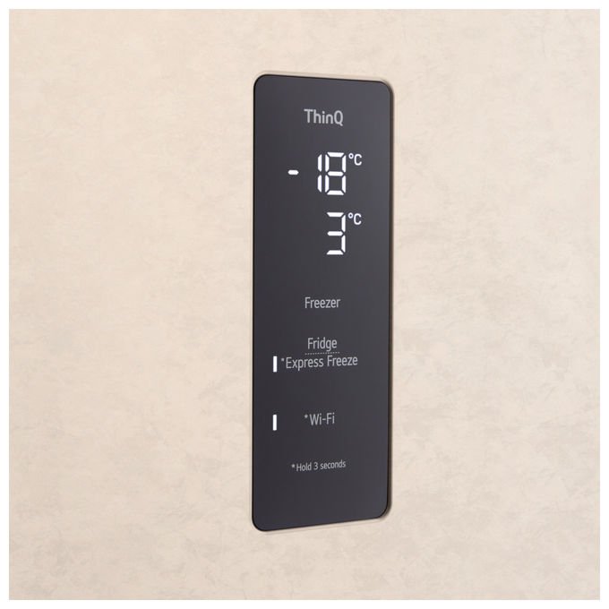 LG Frigorifero GTFV61SEBQD Porta SX No Frost DualZone 609 L Classe B Sabbia