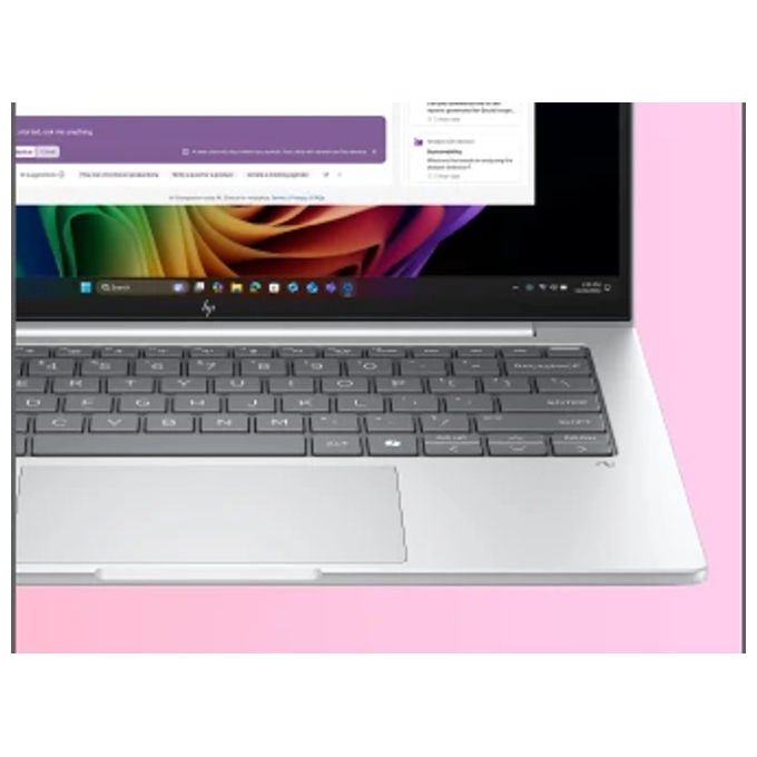 HP D76L9ET EliteBook 8 G1i Notebook 14'' Intel Core Ultra 5 226V 16 GB RAM 512 GB SSD Wi-Fi 7 Windows 11 Pro colore Argento
