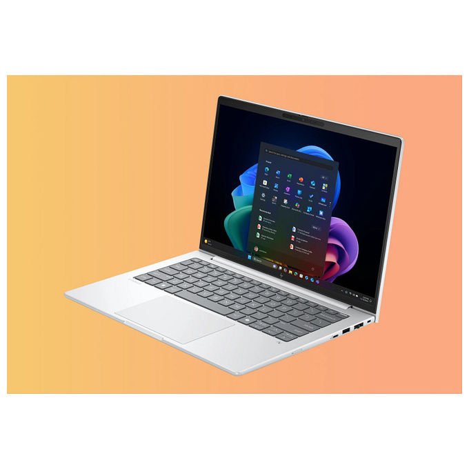 HP D76L9ET EliteBook 8 G1i Notebook 14'' Intel Core Ultra 5 226V 16 GB RAM 512 GB SSD Wi-Fi 7 Windows 11 Pro colore Argento