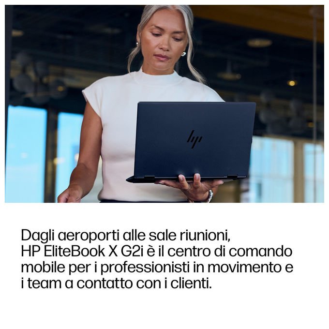 HP DL5P1AT EliteBook X G2i Notebook 14'' OLED 3K Intel Core Ultra 7 356H 32 GB 1 TB SSD Windows 11 Pro colore Blu