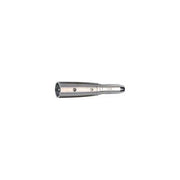 Quik Lok G-117-K Serie K Adattatore Audio XLR Maschio 3 Poli Jack 6.3 mm Stereo Femmina Metallo confezione 6 pz colore Silver