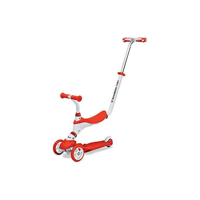 Mondo 28575 OnandGo Scribble Monopattino 5 in 1 con Sedile 3 Ruote 1-5 Anni Max 50 Kg colore Rosa
