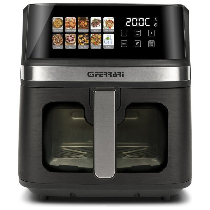 G3 Ferrari G10212 Friggisano 8L Friggitrice ad aria 8 L 1700 W 10 programmi display digitale colore Nero