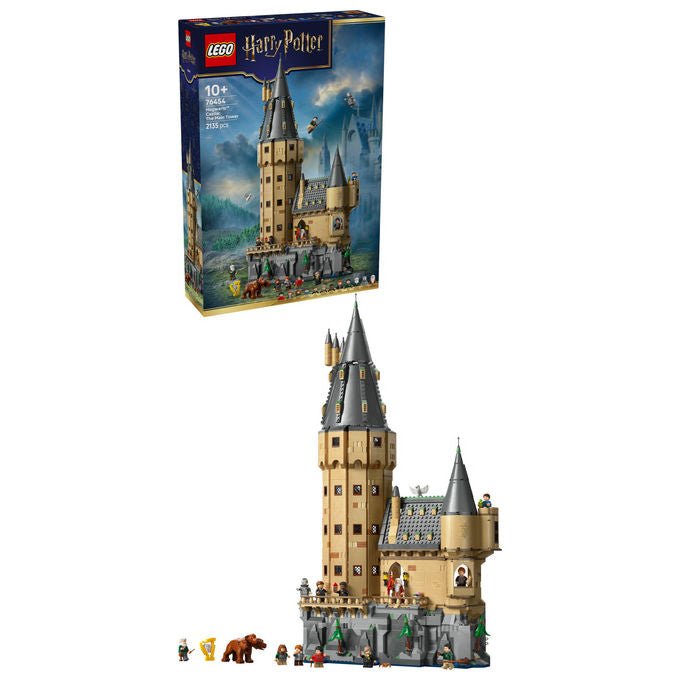 Lego 76454 Harry Potter Set da Costruzione Castello di Hogwarts Torre della Grande Scalinata Principale 2135 pezzi 12 Minifigure colore Multicolore