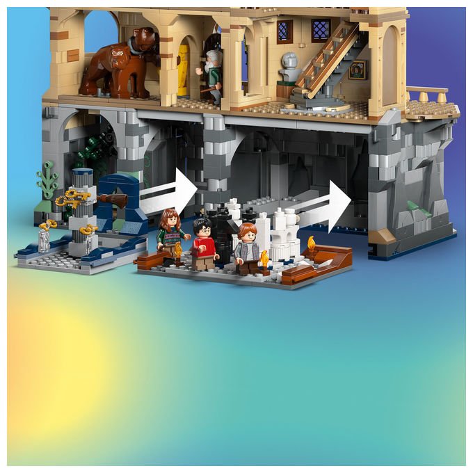 Lego 76454 Harry Potter Set da Costruzione Castello di Hogwarts Torre della Grande Scalinata Principale 2135 pezzi 12 Minifigure colore Multicolore