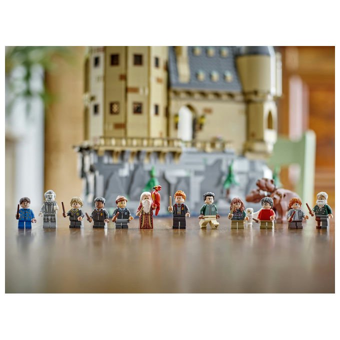 Lego 76454 Harry Potter Set da Costruzione Castello di Hogwarts Torre della Grande Scalinata Principale 2135 pezzi 12 Minifigure colore Multicolore