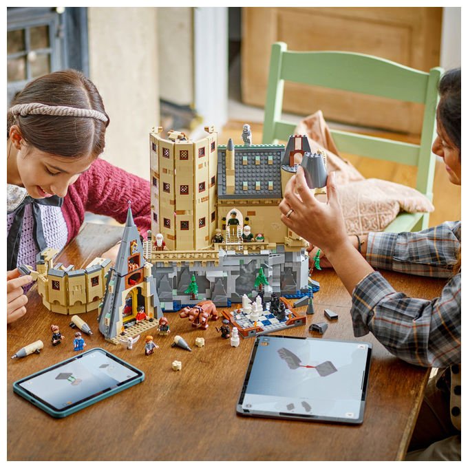 Lego 76454 Harry Potter Set da Costruzione Castello di Hogwarts Torre della Grande Scalinata Principale 2135 pezzi 12 Minifigure colore Multicolore