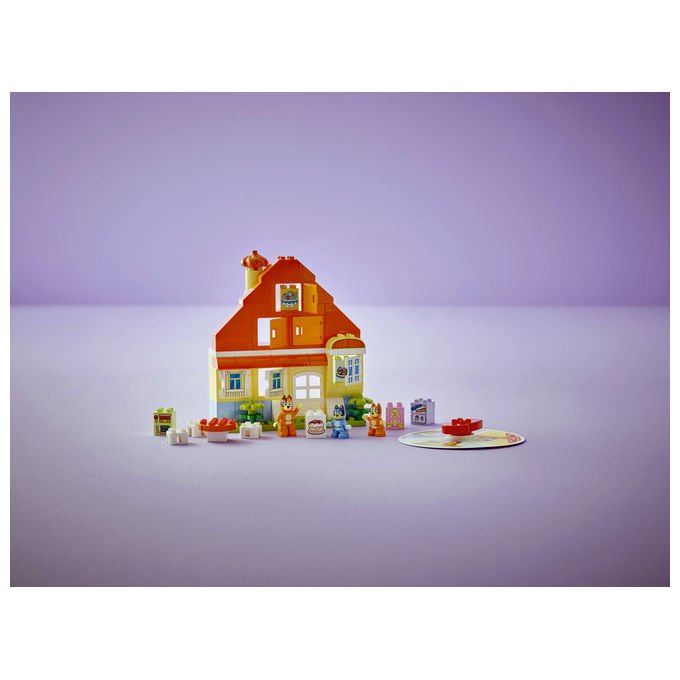 Lego 10459 DUPLO Bluey Set da Costruzione Casa della Famiglia con Gioco di Memoria 83 pezzi 3+ colore Multicolore