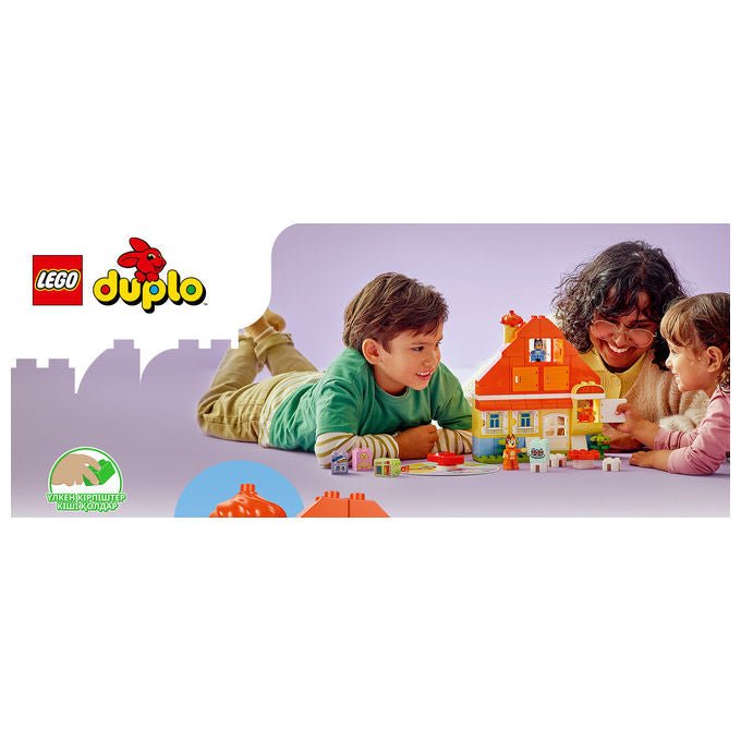 Lego 10459 DUPLO Bluey Set da Costruzione Casa della Famiglia con Gioco di Memoria 83 pezzi 3+ colore Multicolore