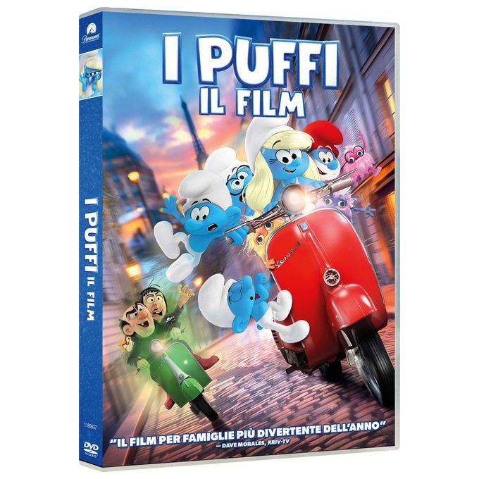 Paramount I Puffi Il Film DVD Animazione 2025 Italiano Area 2 PAL 86 min Paolo Bonolis Luca Laurenti