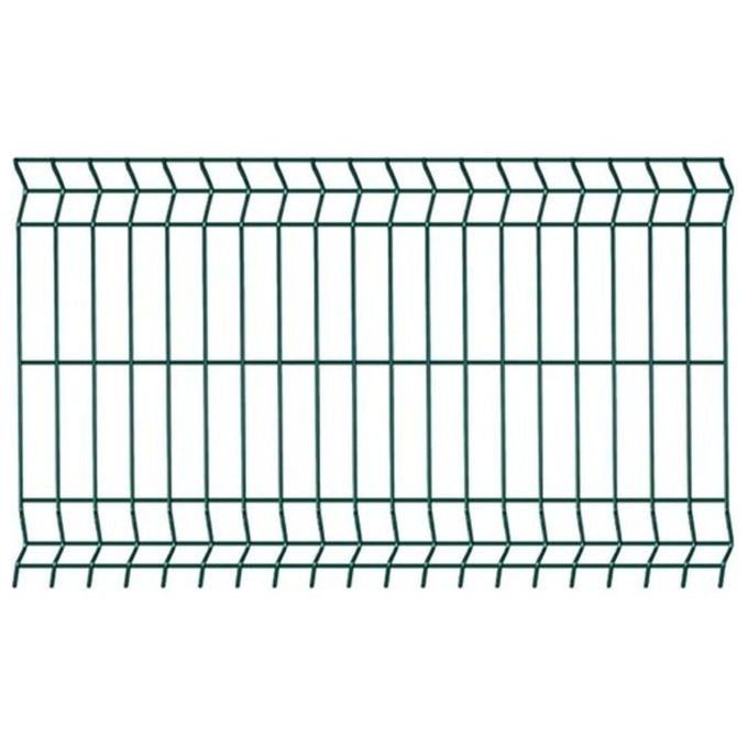 Vigor Pannello Recinzione Acciaio filo 3 mm 103x200 cm verniciatura epossidica colore Verde RAL-6005