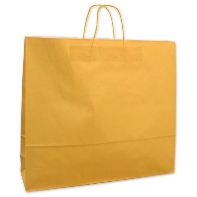 Elco 84300.11 Borsa Carta Kraft Trasporto 220x100x270 mm Capacita' 3 Kg Confezione 25 Pezzi colore Nocciola