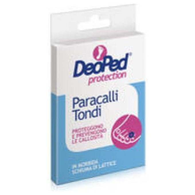 IBSA Farmaceutici DeoPed 73661 Paracalli Tondi in Lattice Biadesivo Ortodermico 9 pezzi