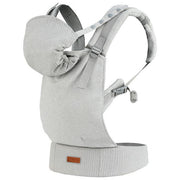 MoMi NOSI00003 COLLET Marsupio Ergonomico 2 posizioni 3-48 mesi portata 20 Kg colore Grigio