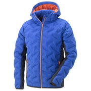 Neri Safety 422142-L Dakota Giacca Imbottita Uomo Poliestere Riciclato Cappuccio Staccabile Softshell colore Blu
