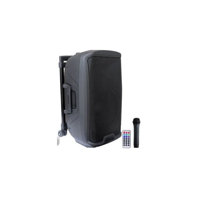 Gemini AS2110TOGO AS TO GO SERIES Diffusore Portatile Attivo con Trolley 10'' 1000W Bluetooth Radiomicrofono UHF colore Nero