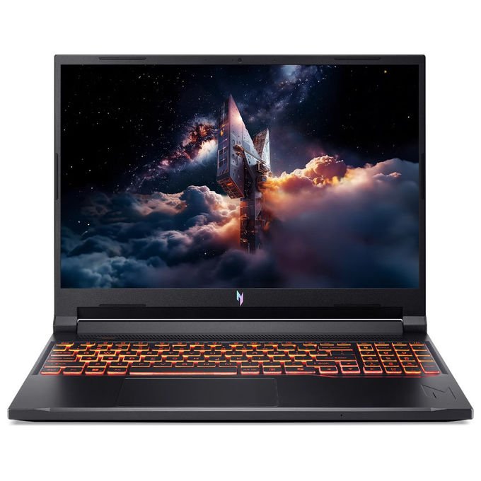 Acer ANV16-42-R6ZS Nitro V 16 AI Notebook Gaming AMD Ryzen 7 260 16'' WUXGA 32 GB DDR5 1 TB SSD NVMe NVIDIA GeForce RTX 5050 8 GB Wi-Fi 6E Windows 11 Home colore Nero