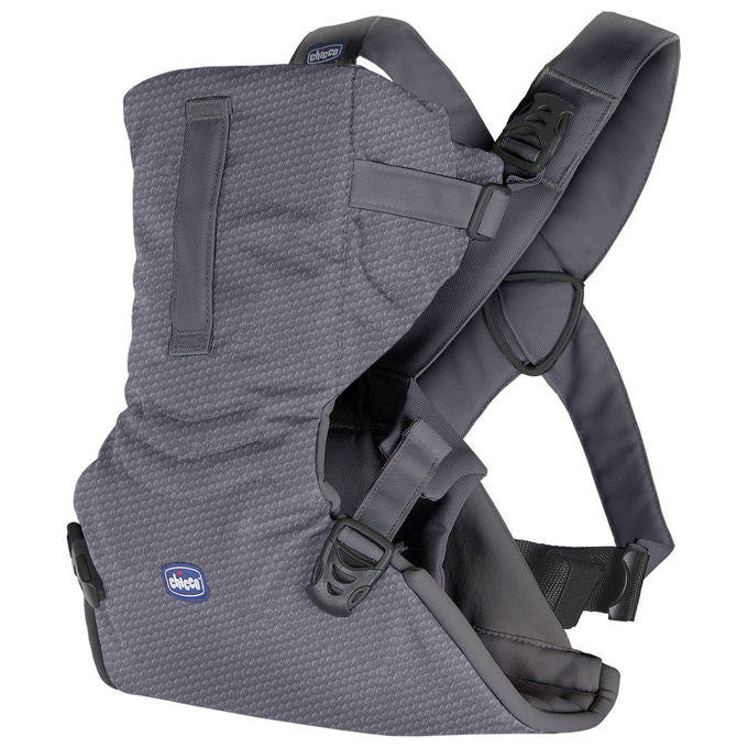Chicco 8058664182855 EasyFit Marsupio Ergonomico Neonati 0m+ fino a 9 Kg Certificato IHDI colore Moon Grey