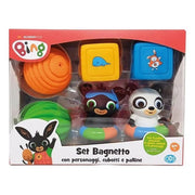 ODS 361008 Bing Set Bagnetto con Personaggi Cubotti e Palline Sensoriali 6 mesi colore Multicolore