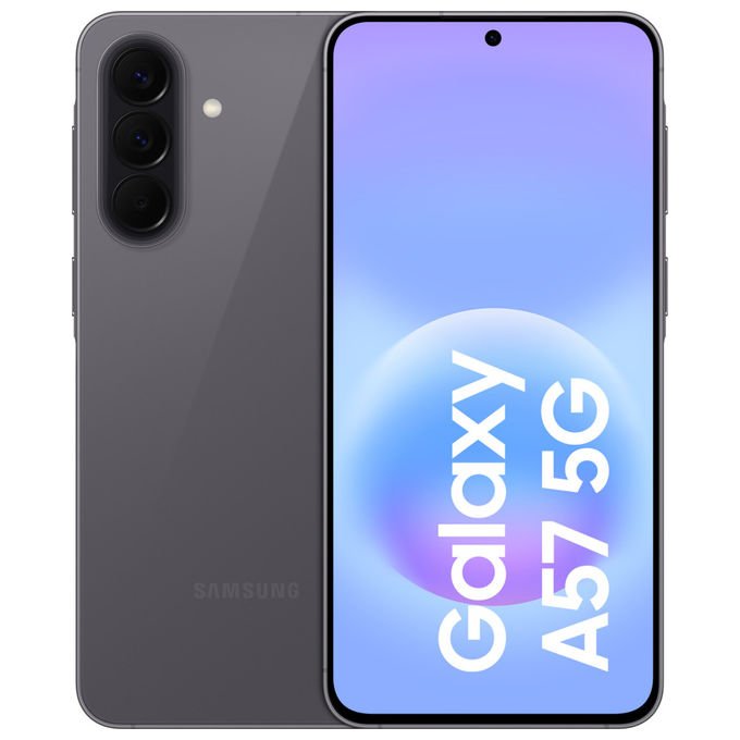 Samsung SM-A576BZADEUE Galaxy A57 5G Smartphone 6.7'' 8 GB RAM 256 GB 50 MP 5000 mAh Android 16.0 colore Grigio