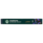 Starbucks Espresso Roast by Nespresso Capsule Caffe' 100% Arabica Tostatura Scura Intensita' 11 10 Capsule 55g