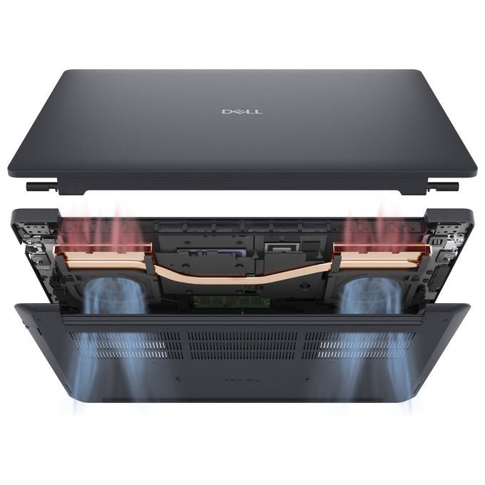 Dell MC16250 Pro Max 16 Workstation Mobile Intel Core Ultra 7 265H 32 GB DDR5 1 TB SSD NVMe NVIDIA RTX PRO 500 Blackwell 6 GB Wi-Fi 7 Windows 11 Pro colore Nero