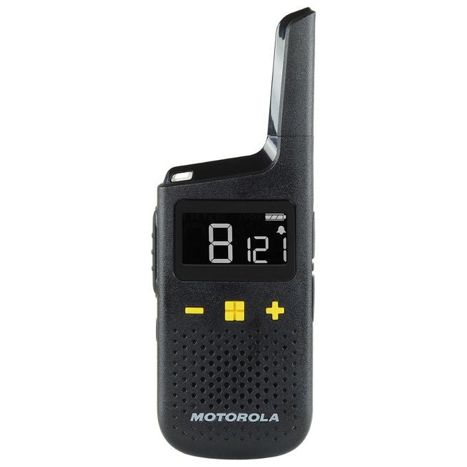 Motorola XT185 Talkabout Ricetrasmittente PMR446 16 canali 8000 m IP54 24h autonomia 2 pz colore Nero