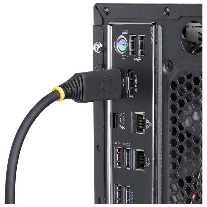 StarTech.com HDMI2-CABLE-GRIP-15M Cavo HDMI 2.0 Attivo Alta Velocita' 15 m 4K 60Hz 18 Gbps HDR10 ARC HDCP 2.2 TPE colore Nero