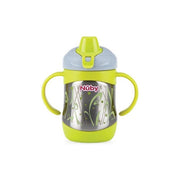 Nuby NV04050 Tazza Termica Bimbo con Beccuccio e Moschettone 260 ml 6m+ colore Multicolore