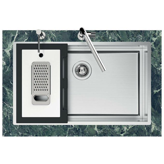 Foster 1257850 Quadra EVO lavello ad incasso Rettangolare Acciaio inox colore Acciaio inox
