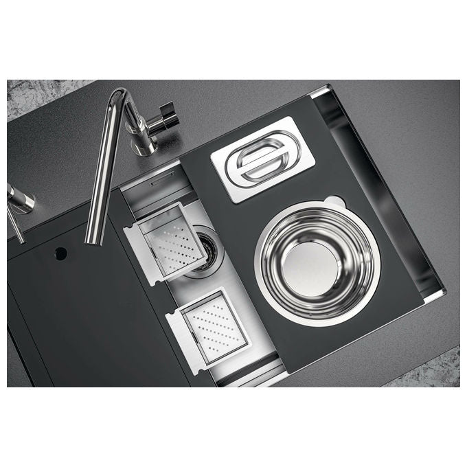 Foster 1257850 Quadra EVO lavello ad incasso Rettangolare Acciaio inox colore Acciaio inox