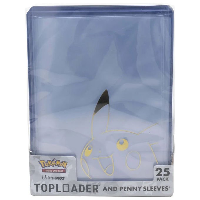 Ultra Pro 16663 Pikachu Toploader e Penny Sleeves set protezione carte collezionabili colore assortito
