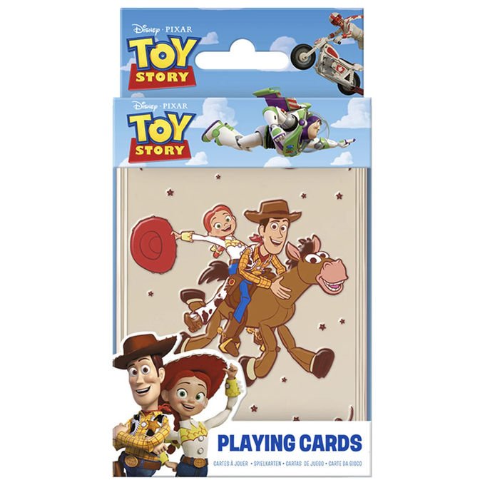 Paladone Carte da Gioco Toy Story Cowboy PP16143TS in Scatola di Latta colore Cowboy Cartone Animato con Finestra