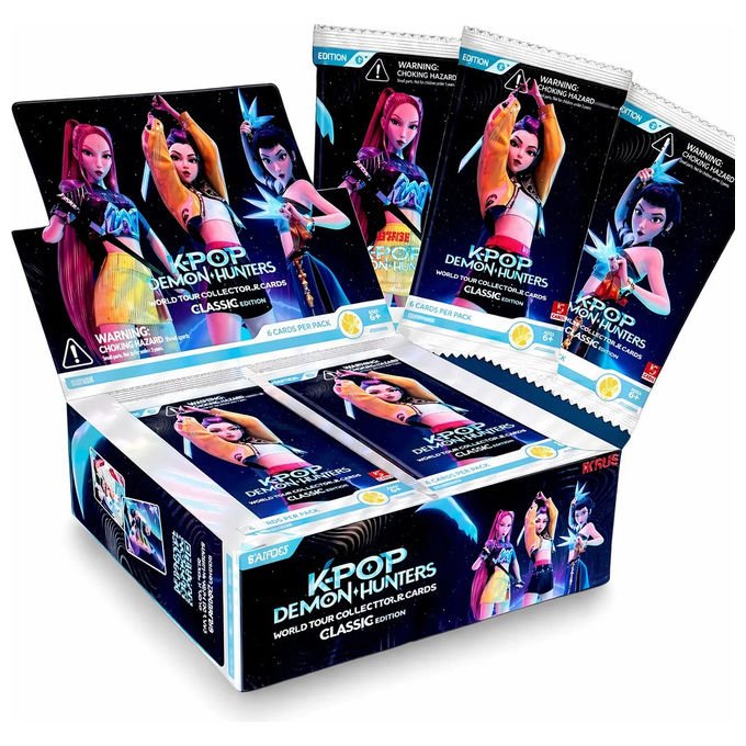 Kayou Kpop Demon Hunters Box Classic Edition 20 Bustine Carte Collezionabili Inglese